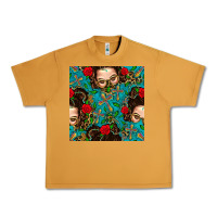 Peanut Butter Messy Bun Mom And Cross With Leopard Patterns Urban Heavy Tee - BundleAndBundleShop