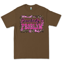 Cacao Western Somebody's Problem Premium Tee - LillyAllenDesigns