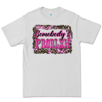 Dove Grey Western Somebody's Problem Premium Tee - LillyAllenDesigns