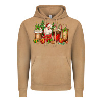 Vintage Camel Christmas Santa coffee cups Vintage Hoodie - MaliasSmallBusiness