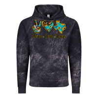 Cloud Black Peace Love Texas Vintage Hoodie - Jasminsmagicworld
