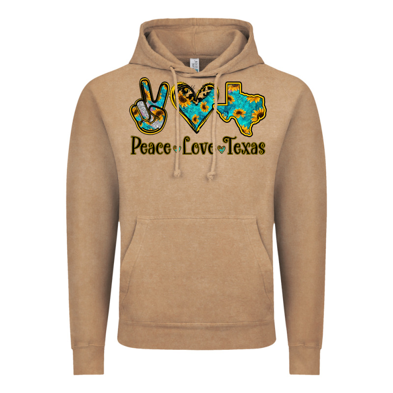 Peace Love Texas Vintage Hoodie by Jasminsmagicworld | Teevron