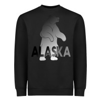 Black Alaska Bear Heavyweight Sweatshirt - Bettercallsaul