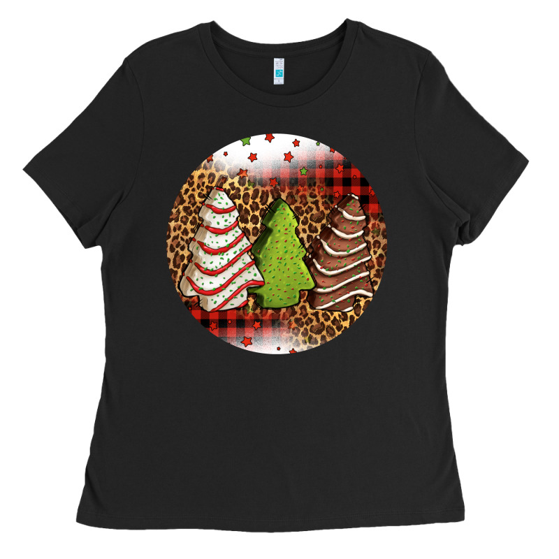 Christmas Tree Cakes Christmas Ladies Tee by Jasminsmagicworld | Teevron