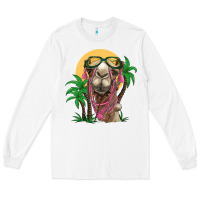 White camel with oasis Long Sleeve Tee - BarkalooDesign