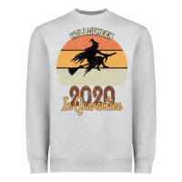 Heather Grey Hallowmeen 2020 In Q UARANTİNE Heavyweight Sweatshirt - Bettercallsaul