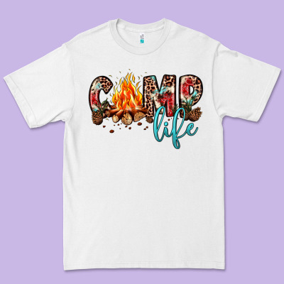 Camp Life Premium Tee Designed By Jahusdesignshop