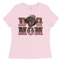 Bubblegum Pink dog mom dachshund Ladies Tee - BarkalooDesign