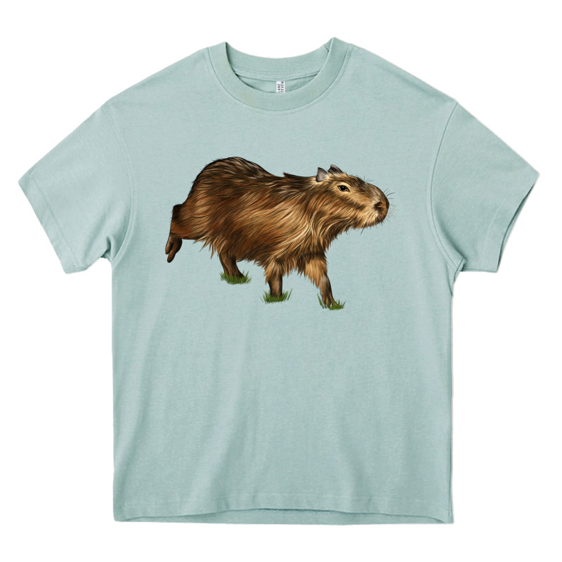 Capybara Heavy Core Tee by LillyAllenDesigns | Teevron