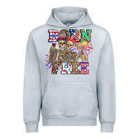 Heather Grey boy grandma Urban Hoodie - CowhideDigitalArt