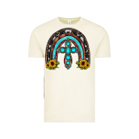 Vintage Arctic cross rainbow Vintage Tee - JahusDesignShop