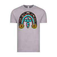 Vintage Zinc cross rainbow Vintage Tee - JahusDesignShop