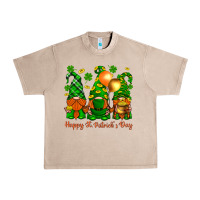 Happy St. Patricks Day With Gnomies Urban Heavy Tee | Teevron