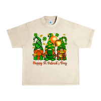 Sandshell happy st. patricks day with gnomies Urban Heavy Tee - BundleAndBundleShop