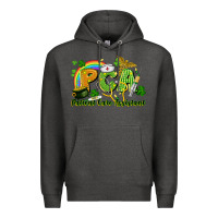 Charcoal Heather PCA Patient Care Assistant St. Patrick's Day Premium Hoodie - CowGirlArtShop