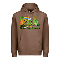 Chestnut PCA Patient Care Assistant St. Patrick's Day Premium Hoodie - CowGirlArtShop