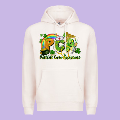 Pca Patient Care Assistant St. Patrick's Day Premium Hoodie Designed By Cowgirlartshop