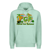 Seafoam PCA Patient Care Assistant St. Patrick's Day Premium Hoodie - CowGirlArtShop