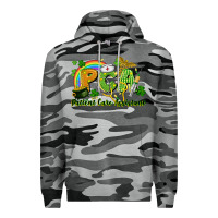 Slate Camo PCA Patient Care Assistant St. Patrick's Day Premium Hoodie - CowGirlArtShop