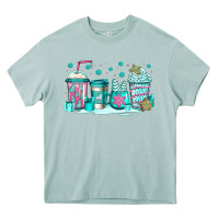 Arona winter Christmas tree cakes coffee Heavy Core Tee - Jasminsmagicworld