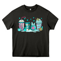 Asphalt winter Christmas tree cakes coffee Heavy Core Tee - Jasminsmagicworld