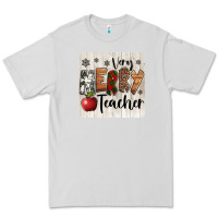 Dove Grey very merry teacher christmas coaster Premium Tee - Jasminsmagicworld