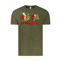 Vintage Olive medical assistant Vintage Tee - MaliasSmallBusiness