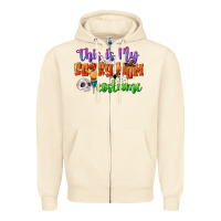 Sandshell this is my scary mom costume Zipper Hoodie - CowGirlArtShop