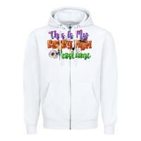 This Is My Scary Mom Costume Zipper Hoodie | Teevron