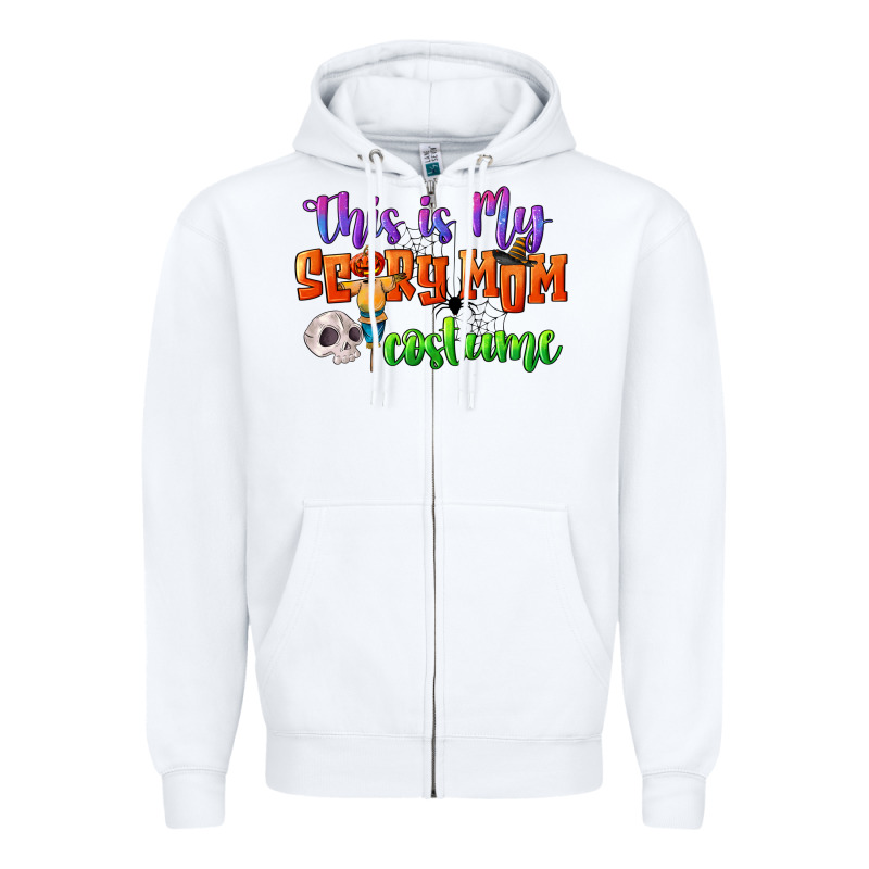 This Is My Scary Mom Costume Zipper Hoodie by CowGirlArtShop | Teevron