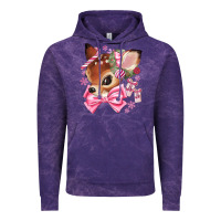 Reindeer Head Christmas Vintage Hoodie | Teevron
