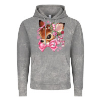 Cloud Rock reindeer head christmas Vintage Hoodie - MaliasSmallBusiness