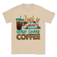 Mushroom just a girl who loves coffee Classic Tee - BundleAndBundleShop