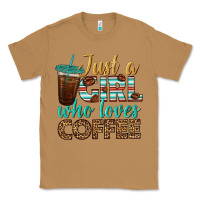 Toasted Coconut just a girl who loves coffee Classic Tee - BundleAndBundleShop