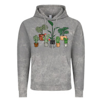 Cloud Rock just one more plant Vintage Hoodie - MaliasSmallBusiness