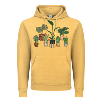 Vintage Mustard just one more plant Vintage Hoodie - MaliasSmallBusiness
