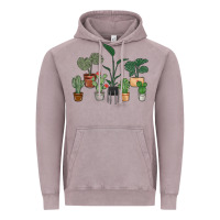 Vintage Zinc just one more plant Vintage Hoodie - MaliasSmallBusiness