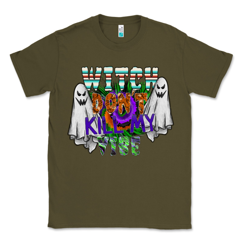 Witch Dont Kill My Vibe Classic Tee by SublimationCraftShop | Teevron