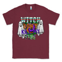 Burgundy witch dont kill my vibe Classic Tee - SublimationCraftShop