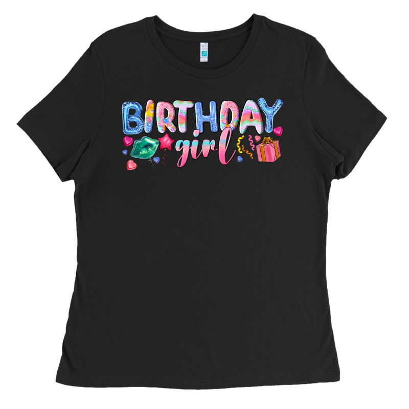 Birthday Girl Ladies Tee by NancyCooperArtShop | Teevron