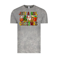 Cloud Rock just a girl who loves christmas Vintage Tee - MaliasSmallBusiness