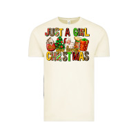 Vintage Arctic just a girl who loves christmas Vintage Tee - MaliasSmallBusiness