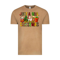 Vintage Camel just a girl who loves christmas Vintage Tee - MaliasSmallBusiness