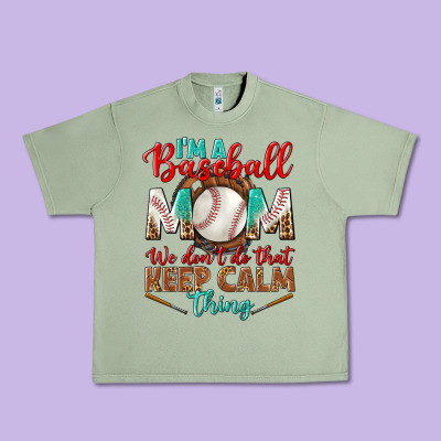 I'm A Baseball Mom We Don't Do That Urban Heavy Tee Designed By Bundleandbundleshop