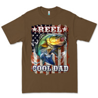 Cacao Reel Cool Dad Bass Premium Tee - LillyAllenDesigns