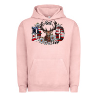 Pigment Salmon Best Dad Ever Urban Hoodie - CowhideDigitalArt