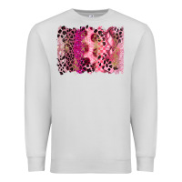 Dove Grey breast cancer brushstroke Premium Sweatshirt - FaDigitalArtStudio