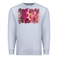 Heather Grey breast cancer brushstroke Premium Sweatshirt - FaDigitalArtStudio