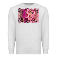 Oatmeal Heather breast cancer brushstroke Premium Sweatshirt - FaDigitalArtStudio