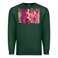 Sports Green breast cancer brushstroke Premium Sweatshirt - FaDigitalArtStudio